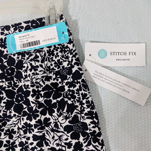 💙 NEW Margaret M Pencil Skirt Size M NWT Retail $74 Stitch Fix Exclusive - Picture 6 of 9